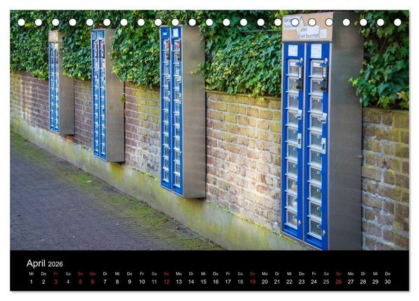 Produktbild: Meerbusch. Meerer Busch (Tischkalender 2026 DIN A5 quer), CALVENDO Monatskalender