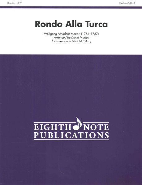 Produktbild: Mozart, W: Rondo Alla Turca