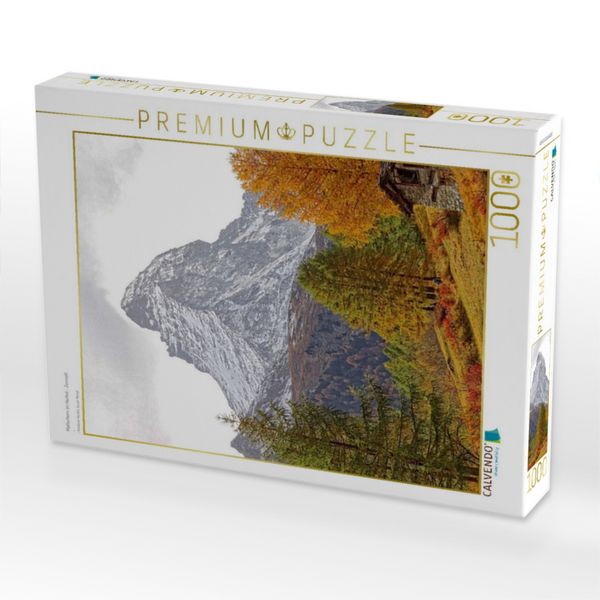 Produktbild: CALVENDO Puzzle Matterhorn im Herbst - Zermatt | 1000 Teile Lege-Gr&ouml;&szlig;e 64x48cm Foto-Puzzle f&uuml;r gl&uuml;ckliche Stunden
