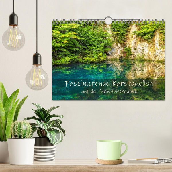 Produktbild: Faszinierende Karstquellen auf der Schw&auml;bischen Alb (Wandkalender 2026 DIN A4 quer), CALVENDO Monatskalender