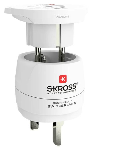 Produktbild: Skross 1.500231-E Reiseadapter CO W to UK2