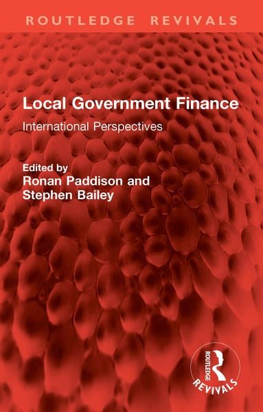 Produktbild: Local Government Finance