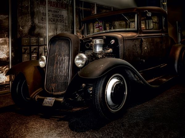 Produktbild: CALVENDO Puzzle Hot Rod - Motorshow Essen | 1000 Teile Lege-Gr&ouml;&szlig;e 64x48cm Foto-Puzzle f&uuml;r gl&uuml;ckliche Stunden