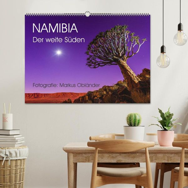 Produktbild: Namibia - Der weite S&uuml;den (Wandkalender 2026 DIN A2 quer), CALVENDO Monatskalender