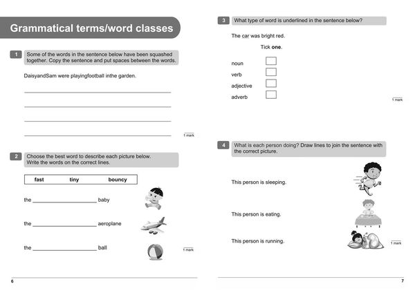 Produktbild: Key Stage 1 Grammar, Punctuation and Spelling Topic Assessment