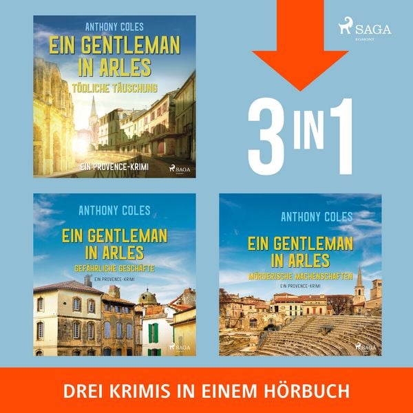 Produktbild: Ein Gentleman in Arles – Mörderische Machenschaften, Gefährliche Geschäfte & Tödliche Täuschung