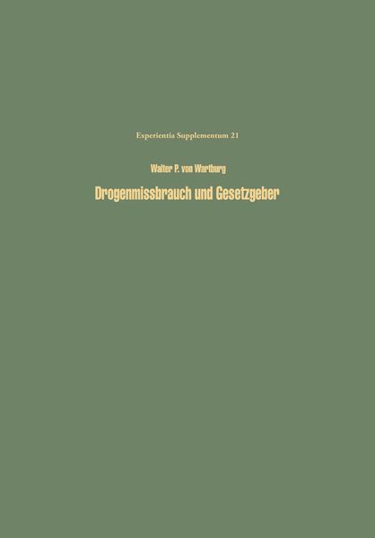 Produktbild: Drogenmissbrauch und Gesetzgeber