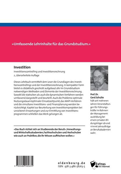 Produktbild: Investition