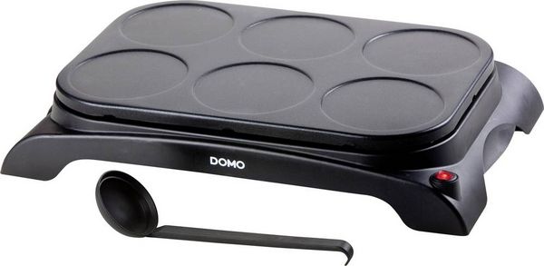 Produktbild: DOMO DO8709P Cr&eacute;pes Maker 6Pf&auml;nnchen