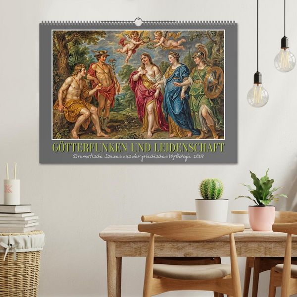 Produktbild: G&ouml;tterfunken und Leidenschaft (Wandkalender 2027 DIN A2 quer), CALVENDO Monatskalender