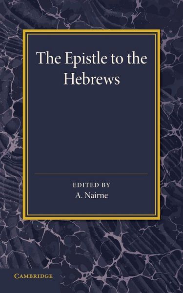 Produktbild: The Epistle to the Hebrews
