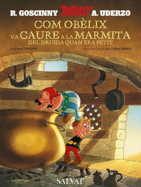 Produktbild: Com Ob&egrave;lix va caure a la marmita del druida quan era petit