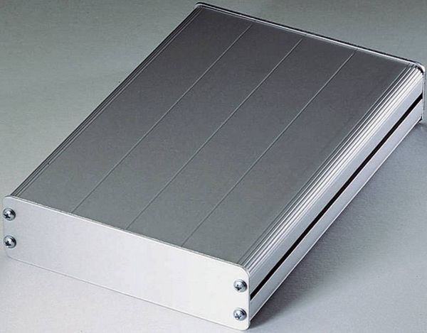 Produktbild: Proma 132 010 Universal-Geh&auml;use 165 x 114 x 32 Aluminium Transparent 1St.