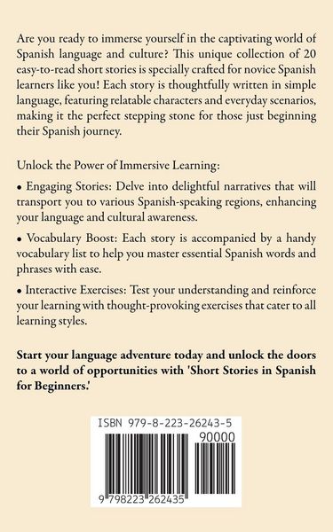 Produktbild: Short Stories in Spanish for Beginners