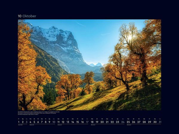 Produktbild: Faszinierende Alpen - KUNTH Wandkalender 2027
