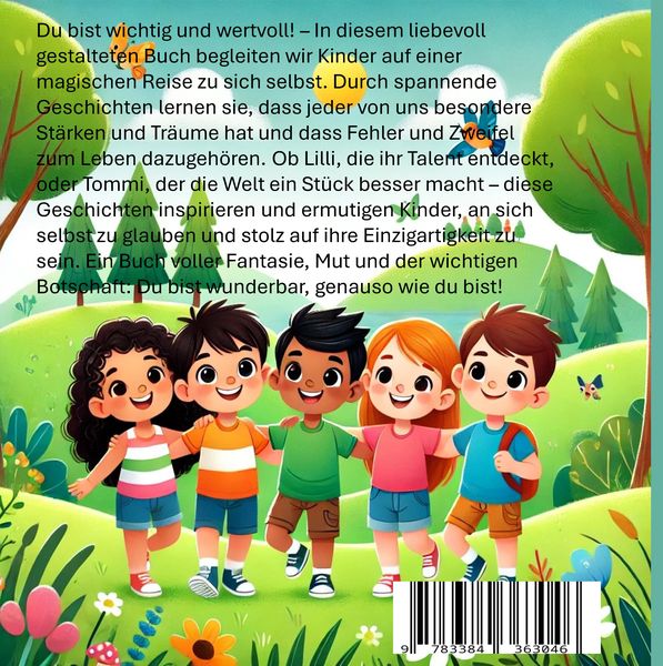 Produktbild: DU BIST WICHTIG UND WERTVOLL! Du bist wichtig und wertvoll: Geschichten &uuml;ber Selbstbewusstsein, Mut und Freundschaft f&uuml;r Kinder