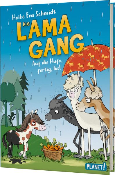 Produktbild: Die Lama-Gang. Mit Herz & Spucke 4: Auf die Hufe, fertig los!