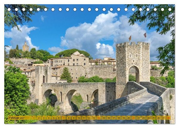 Produktbild: Catalunya, der bezaubernde Norden Spaniens (Tischkalender 2027 DIN A5 quer), CALVENDO Monatskalender