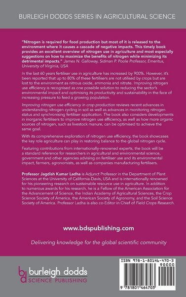 Produktbild: Improving nitrogen use efficiency in crop production