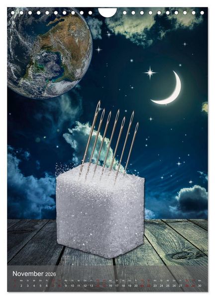 Produktbild: ZUCKER - kunstvoll in Szene gesetzt (Wandkalender 2026 DIN A4 hoch), CALVENDO Monatskalender