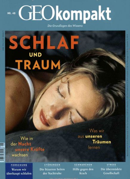 GEOkompakt / GEOkompakt 48/2016 - Schlaf und Traum, Taschenbuch von , Gruner + Jahr, 9783652005289