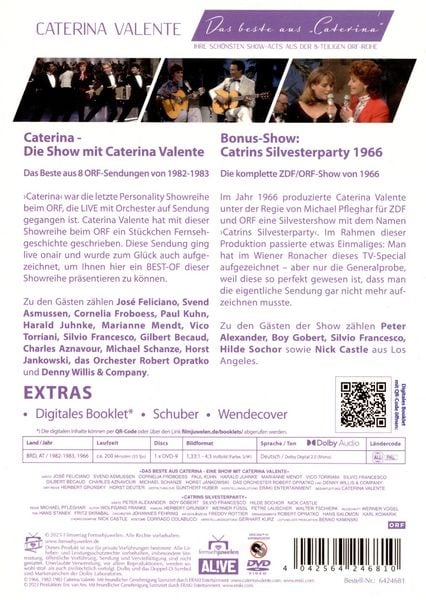 Produktbild: Caterina - Die Show mit Caterina Valente,1 DVD