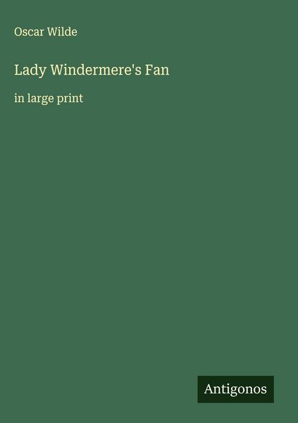 Produktbild: Lady Windermere's Fan