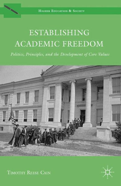 Produktbild: Establishing Academic Freedom