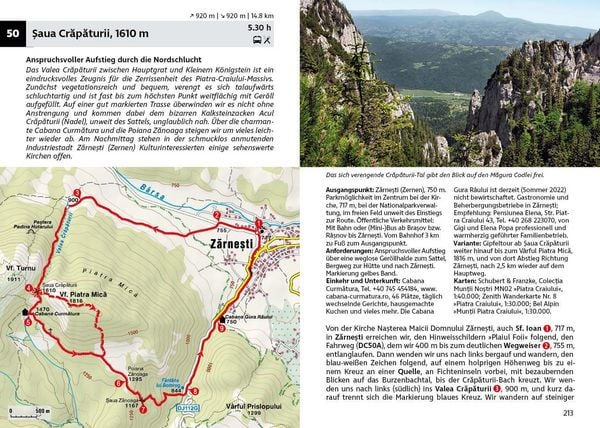Produktbild: ROTHER Wanderf&uuml;hrer Rum&auml;nien: S&uuml;dkarpaten. 63 Wanderungen und Mehrtagestouren durch die Berglandschaften Siebenb&uuml;rgens