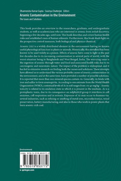 Produktbild: Arsenic Contamination in the Environment