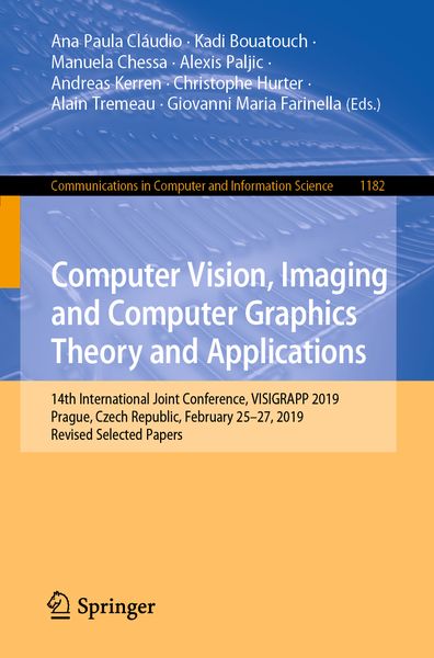Produktbild: Computer Vision, Imaging and Computer Graphics Theory and Applications
