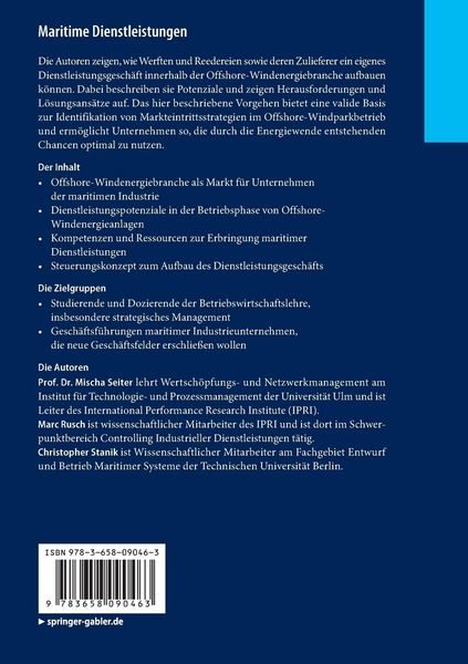 Produktbild: Maritime Dienstleistungen