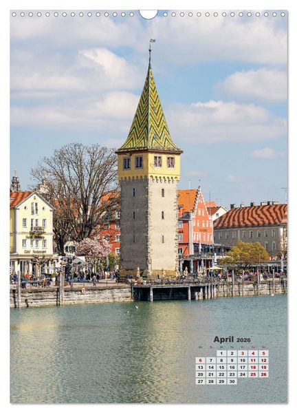 Produktbild: Bodensee Impressionen (Wandkalender 2026 DIN A3 hoch), CALVENDO Monatskalender