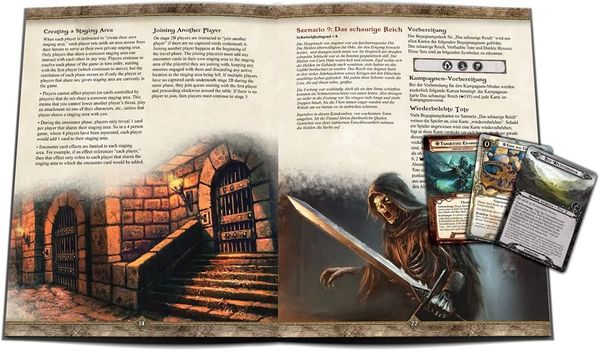 Produktbild: Herr der Ringe Das Kartenspiel - Angmar erwacht (Kampagnen-Erweiterung) DE