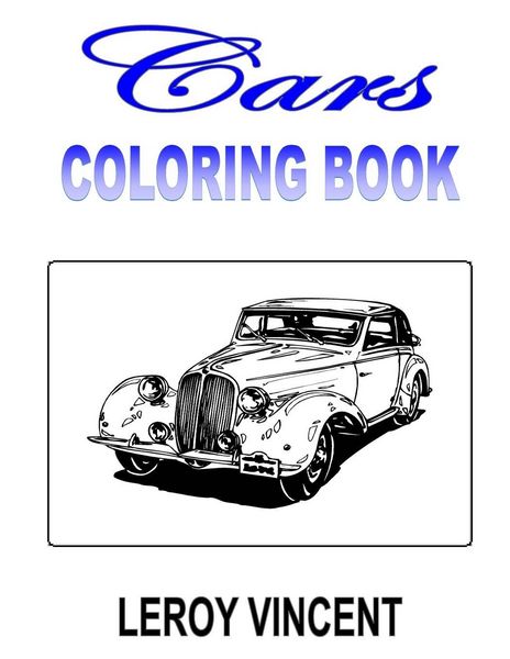 Produktbild: Cars Coloring Book