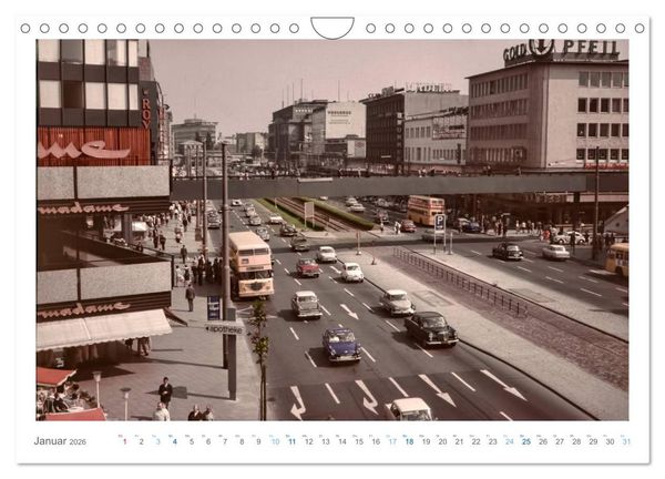 Produktbild: Berlin - Historische Ansichten (Wandkalender 2026 DIN A4 quer), CALVENDO Monatskalender