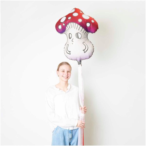 Produktbild: Folienballon Funny Shrooom, 1 Stk, 46 x 54 cm