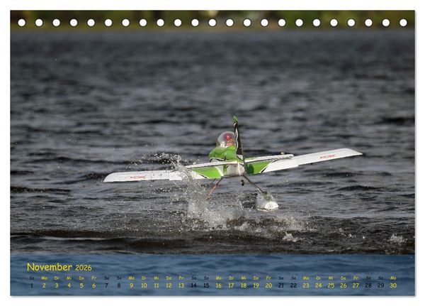 Produktbild: Abenteuer Wasserflug (Tischkalender 2026 DIN A5 quer), CALVENDO Monatskalender