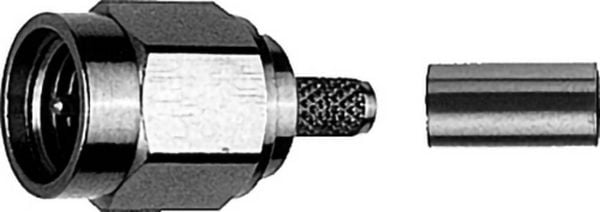 Produktbild: Teleg&auml;rtner 100024605 100024605 SMA-Kabelstecker Stecker 50Ω 1St.