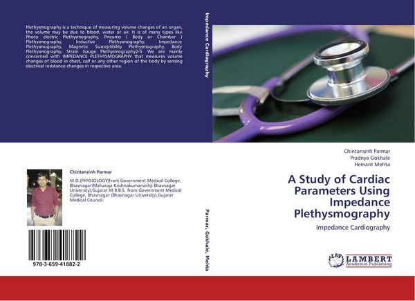 Produktbild: A Study of Cardiac Parameters Using Impedance Plethysmography