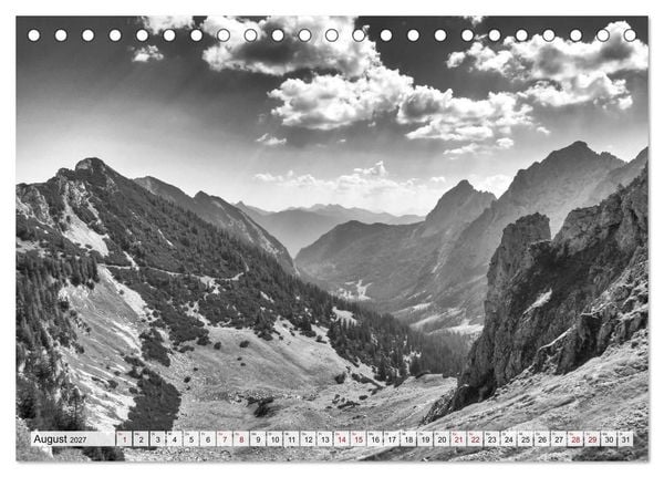 Produktbild: Traumhafte Allg&auml;uer Alpen (Tischkalender 2027 DIN A5 quer), CALVENDO Monatskalender