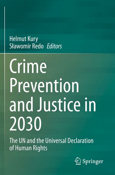 Produktbild: Crime Prevention and Justice in 2030