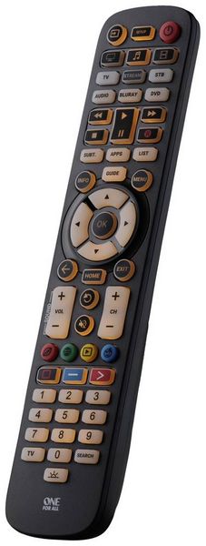 Produktbild: One For All URC 3661 Universal Fernbedienung Schwarz