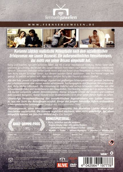 Produktbild: Die gro&szlig;e Flatter - Der komplette Dreiteiler (Digital Remastered) (Fernsehjuwelen) [2 DVDs]