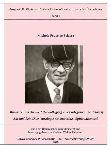 Produktbild: Objektive Innerlichkeit; Akt und Sein