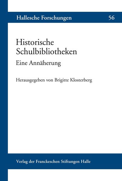 Produktbild: Historische Schulbibliotheken