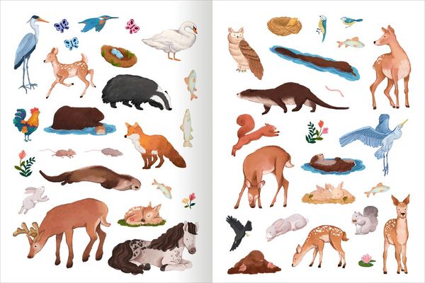Produktbild: Mein Endlos-Stickerspa&szlig; &ndash; Tiere