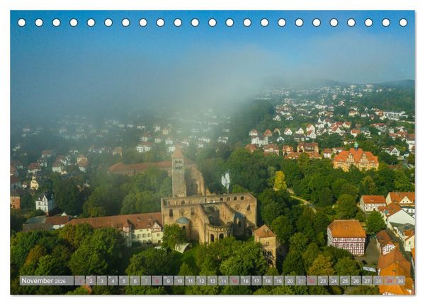 Produktbild: Ein Blick auf Bad Hersfeld (Tischkalender 2026 DIN A5 quer), CALVENDO Monatskalender