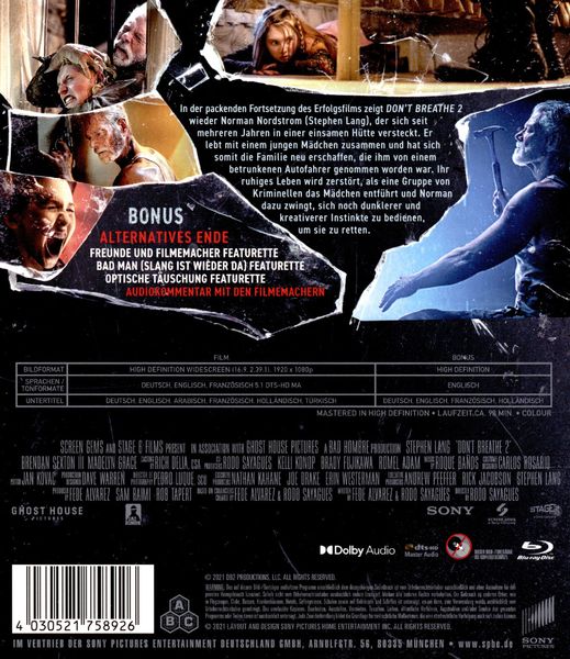 Produktbild: Don't Breathe 2