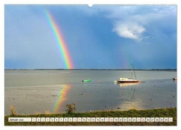 Produktbild: Insel Sylt - Fantastische Momente (Wandkalender 2026 DIN A2 quer), CALVENDO Monatskalender